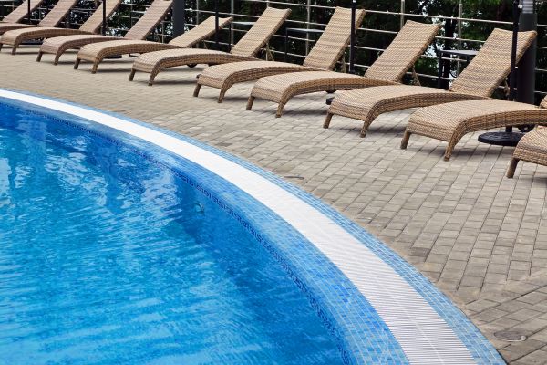 Cost of Poolside Hardscaping in Asheville